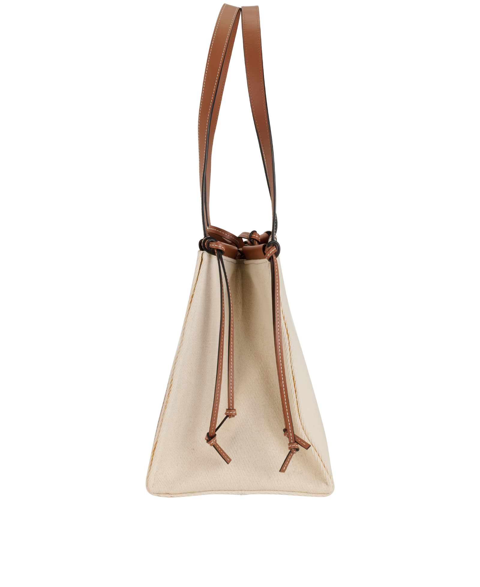 Large Cushion, &pound;480, Handbags, Cream, Canvas, Bottom view